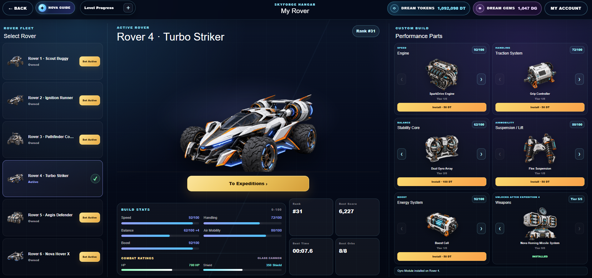 Power Nova’s Rover preview